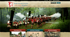 Desktop Screenshot of bushyrunbattlefield.com